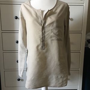 Max Studio Linen Blouse